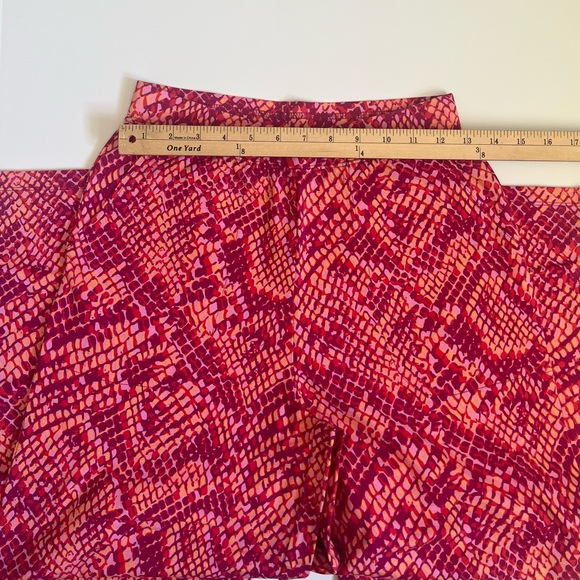 NWOT D&Co Beach Women’s Pink & Orange Tone Pull On Pants SZ XXS🩷 - Picture 9 of 11
